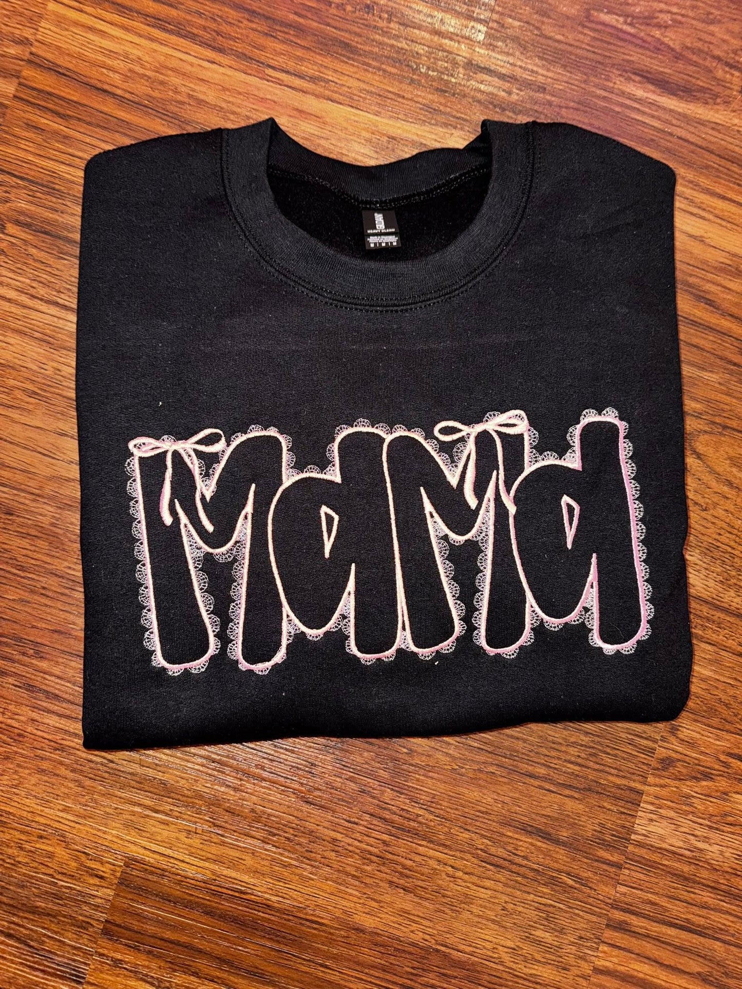 Mama Coquet Embroidered Crewneck