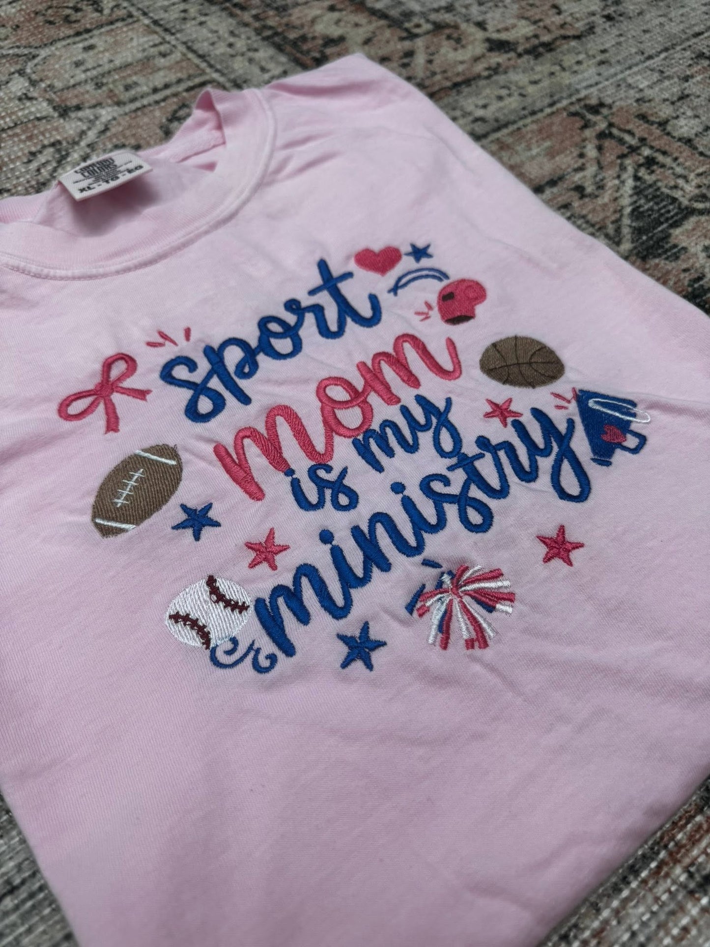 Sport Mom is my Ministry T-shirt