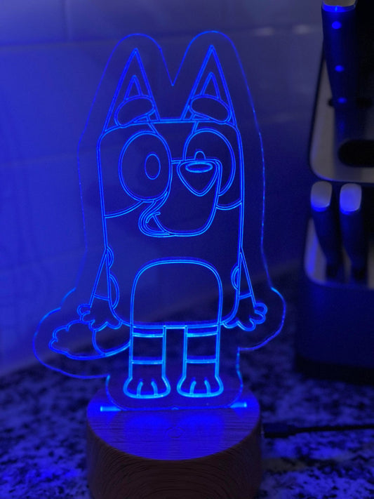 Blue Dog LED