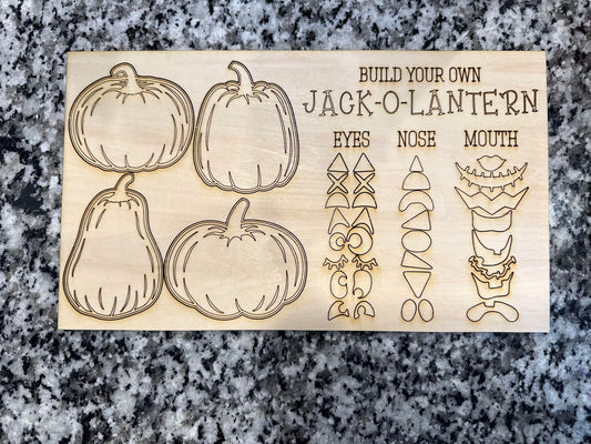 Build Your Own Jack-O-Lantern Kit