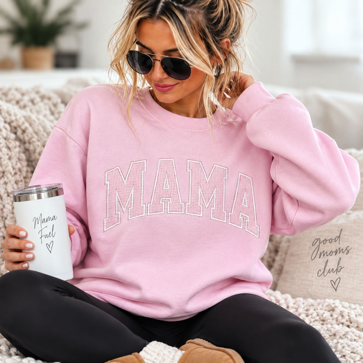 Monochrome Mama Crewneck