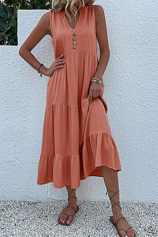 Sleeveless Casual Dress