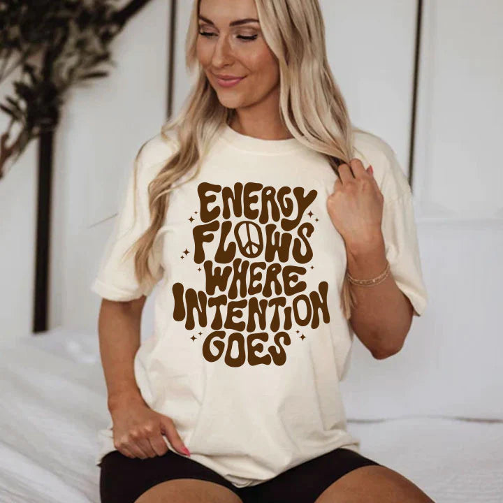 Energy Flows Where Intention Goes